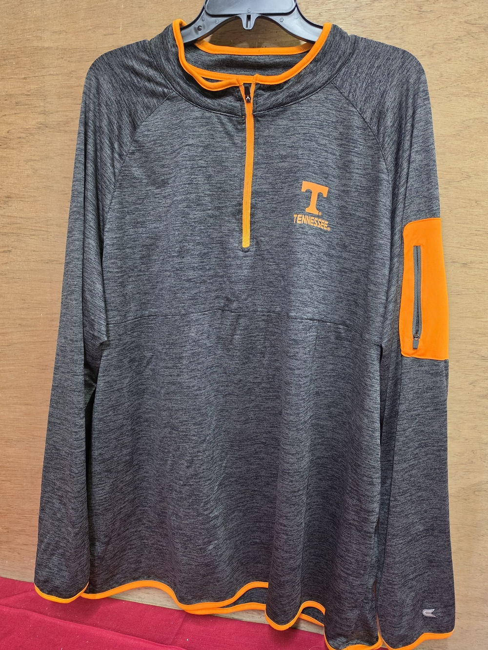 Tennessee Volunteers Gray & Orange Quarter-Zip Pullover By Colosseum XXL